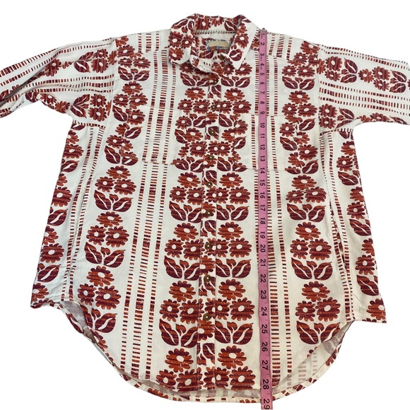 Anthropologie | Pilcro | Printed Button Front Shirt Size S - Picture 8 of 10